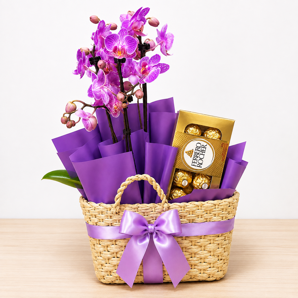 Mini Orquídea & Ferrero