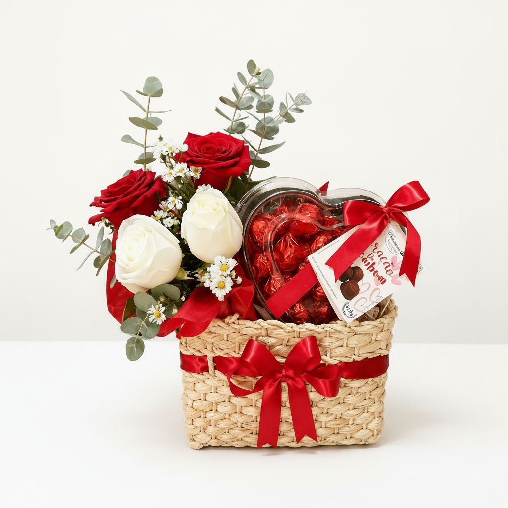 Cesta Amor em Flores