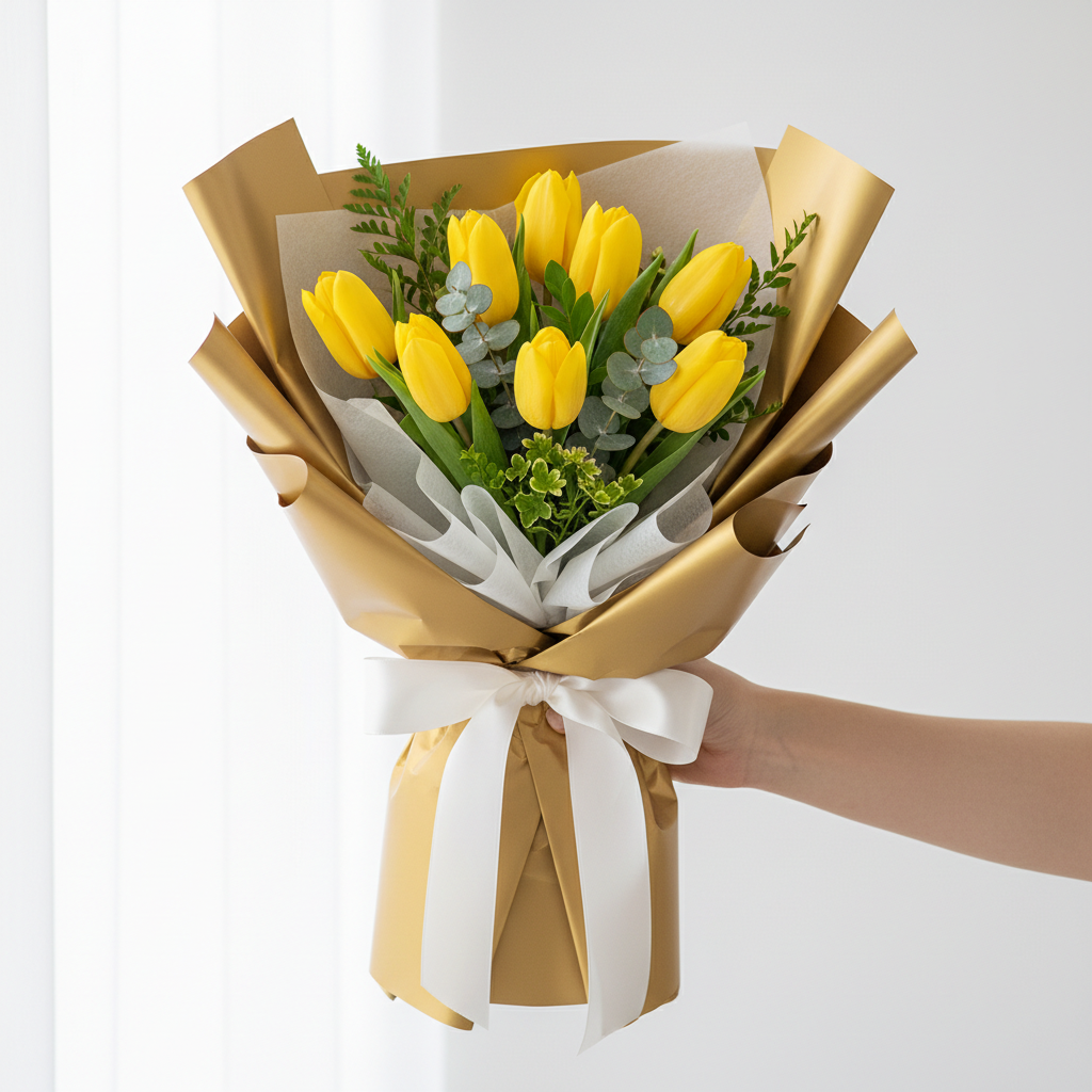 Tulipas amarelas